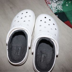 brand new crocs with fur without tags, bought from rack room, wore once